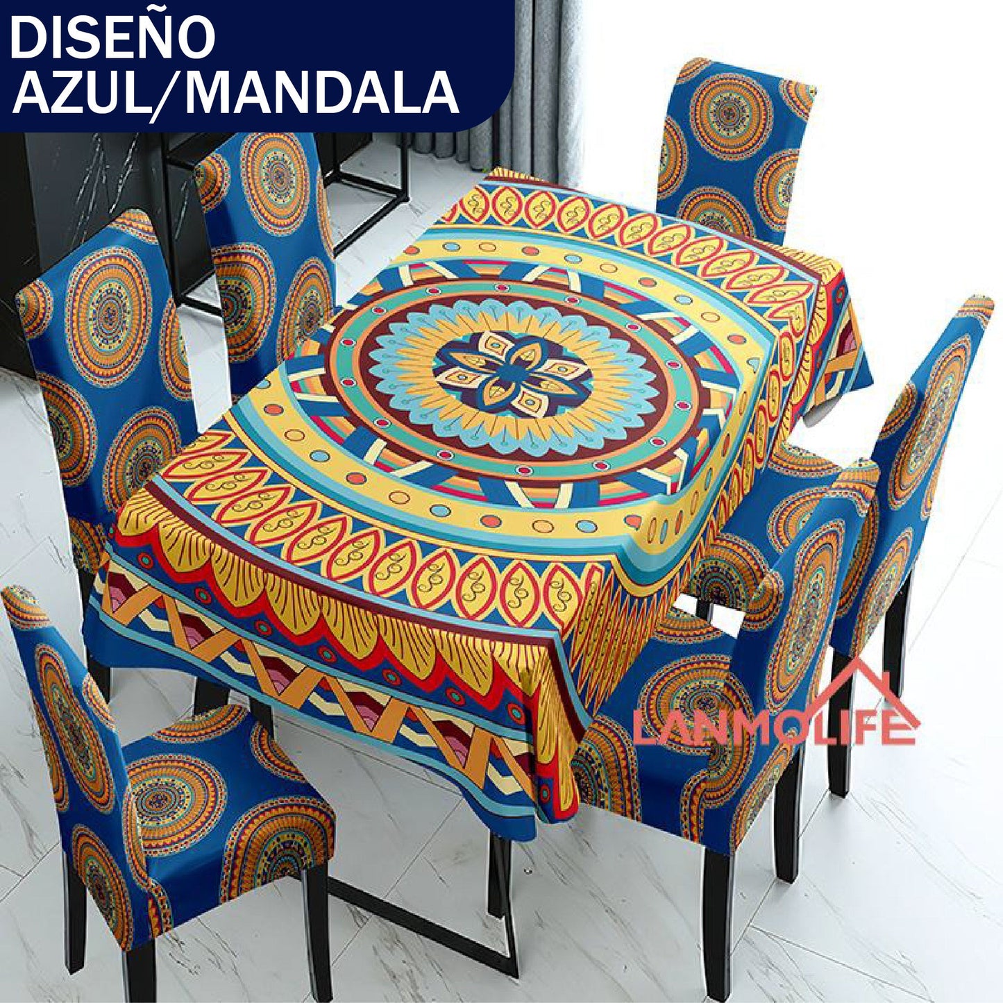 FUNDAS PARA JUEGOS DE COMEDOR + MANTEL - De Shopping Store