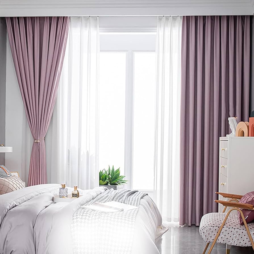 CORTINAS JACQUARD ANTILUZ 280 CM ANCHO X 220 CM ALTO
