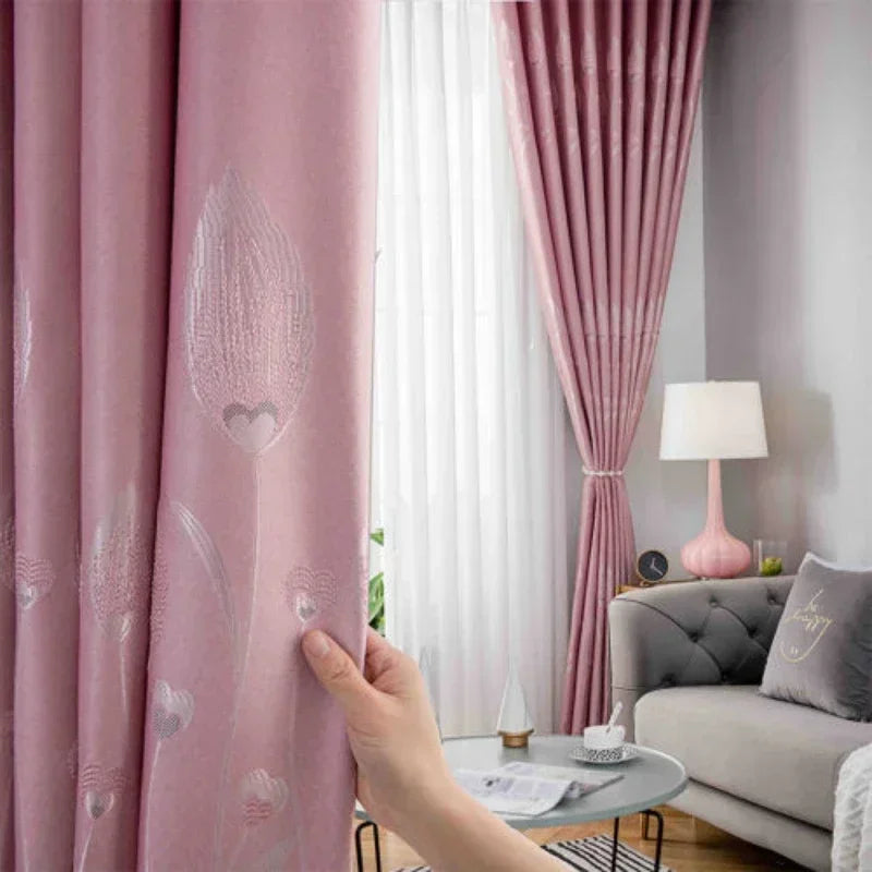 CORTINAS JACQUARD ANTILUZ 280 CM ANCHO X 220 CM ALTO