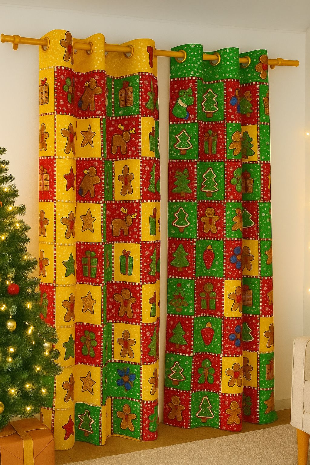 CORTINAS NAVIDEÑAS