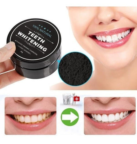 👇¡NO MAS DIENTES MANCHADOS! Gran blanqueador dental de Carbón activado.