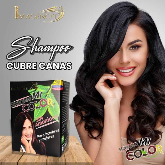 Shampoo cubre canas