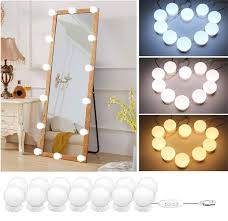 👩🦰 Kit De Luces Para Espejo Estilo Hollywood 10💡