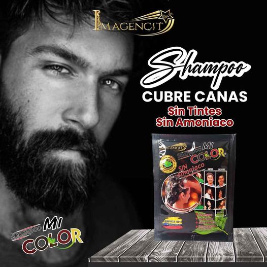 Shampoo cubre canas