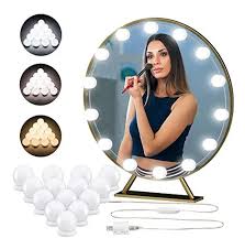 👩🦰 Kit De Luces Para Espejo Estilo Hollywood 10💡