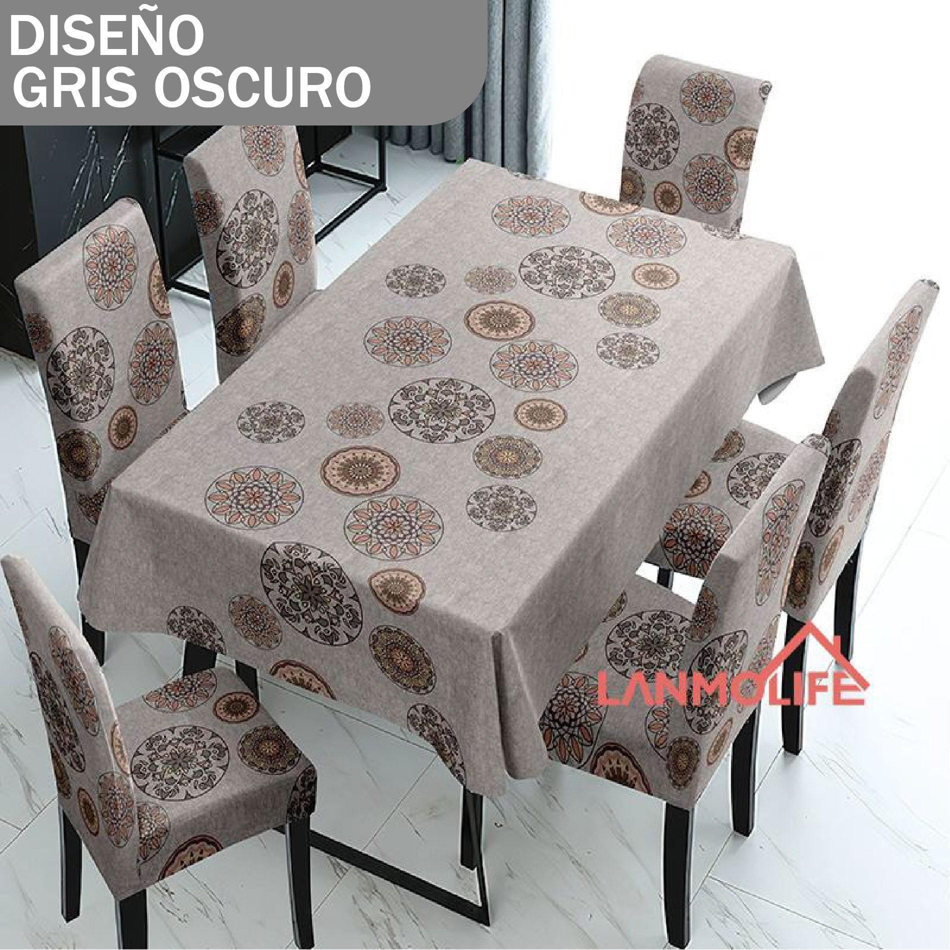 FUNDAS PARA JUEGOS DE COMEDOR + MANTEL - De Shopping Store