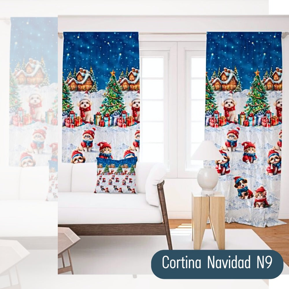 CORTINAS NAVIDEÑAS