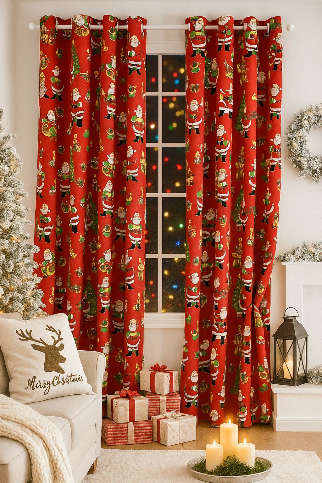 CORTINAS NAVIDEÑAS