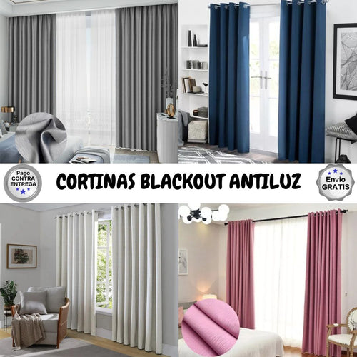 CORTINAS Y PERSIANAS BLACKOUT ANTILUZ