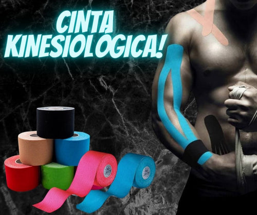 🎁CINTA KINESIOLÓGICA ✅Dile adiós a esos molestos dolores