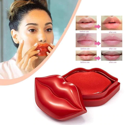 👄 MASCARILLA PARA LABIOS HYDROGEL ROJO 👄